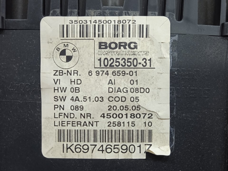 Cuadro instrumentos bmw serie 3 berlina (e90) 