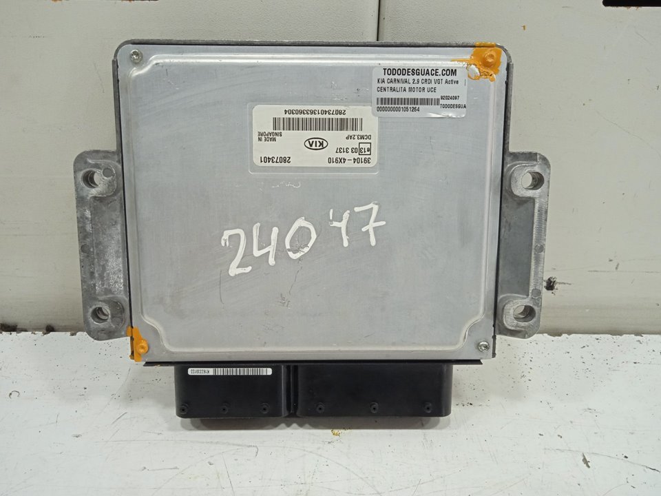 Centralita motor uce kia carnival 2.9 crdi vgt active