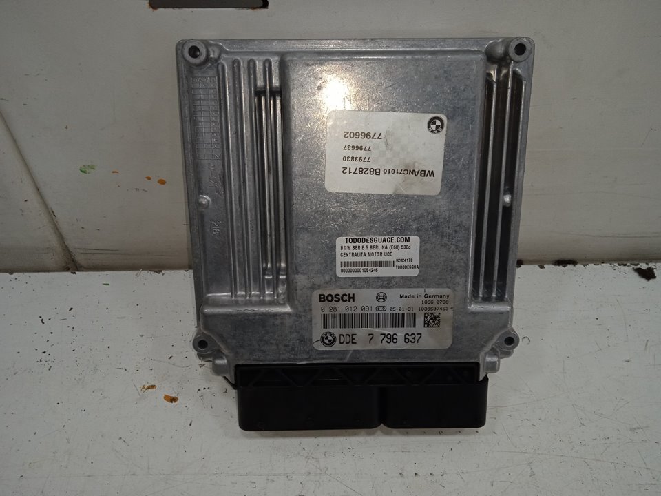 Centralita motor uce bmw serie 5 berlina (e60) 530d