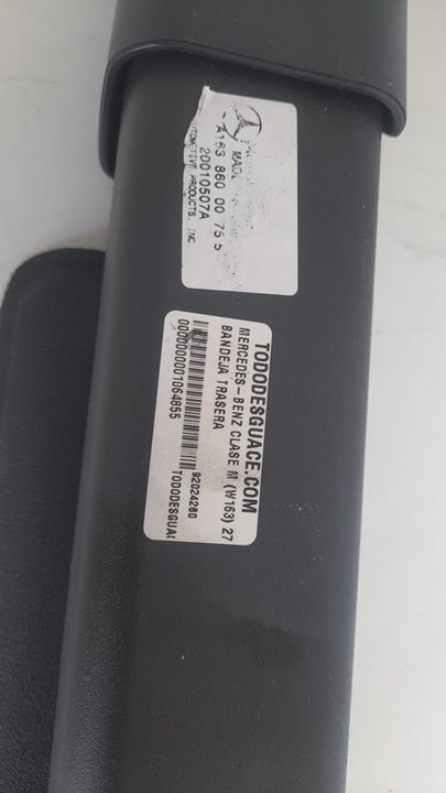 Bandeja trasera mercedes-benz clase ml (bm 163) 270 cdi final edition (163.113