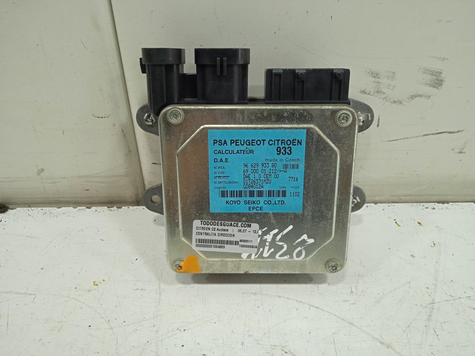 Centralita direccion citroen c2 audace