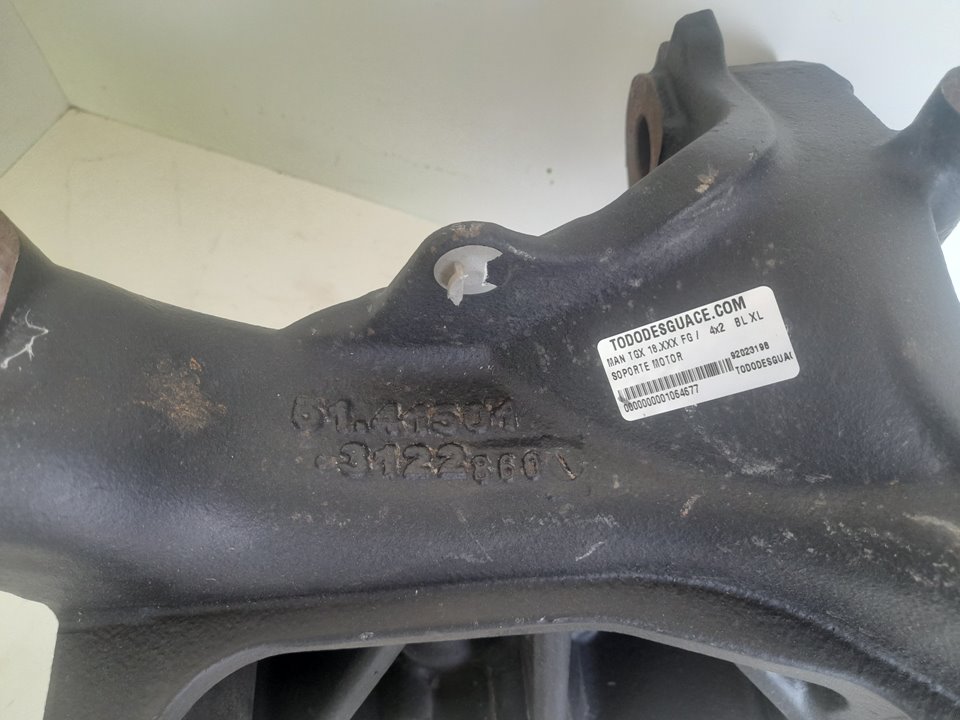 Soporte motor man tgx 18.xxx (2007) fg    4x2   bl xl