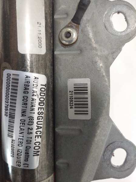 Airbag cortina delantero izquierdo audi a4 avant (8e) 2.5 tdi quattro (132kw)
