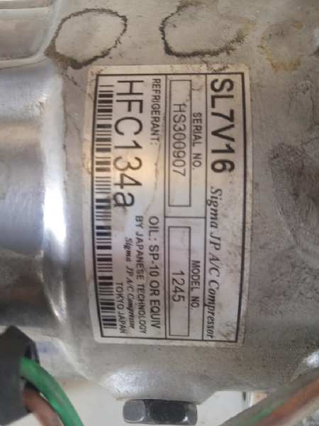 Compresor aire acondicionado seat toledo (1m2) select