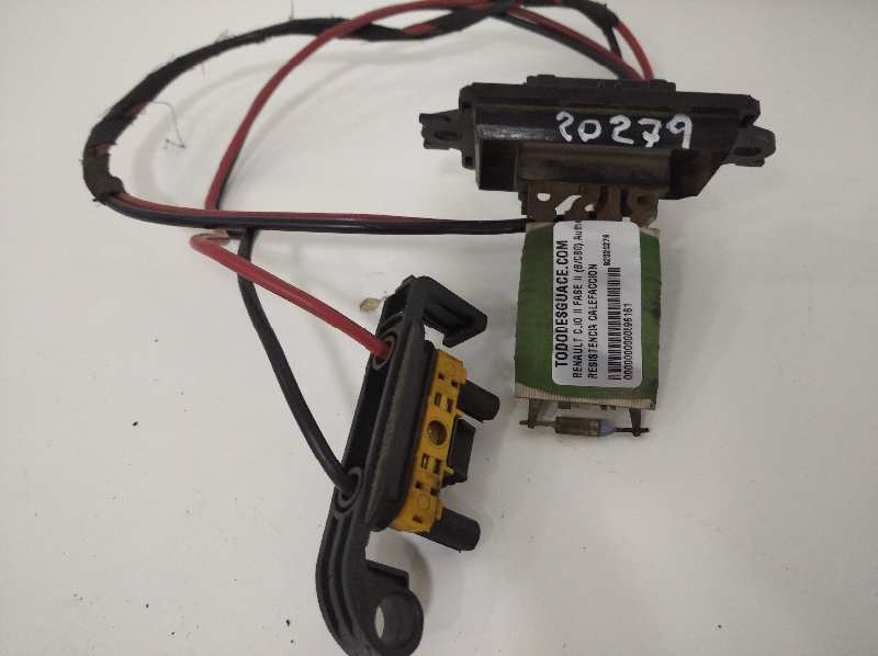 Resistencia calefaccion renault clio iii exception
