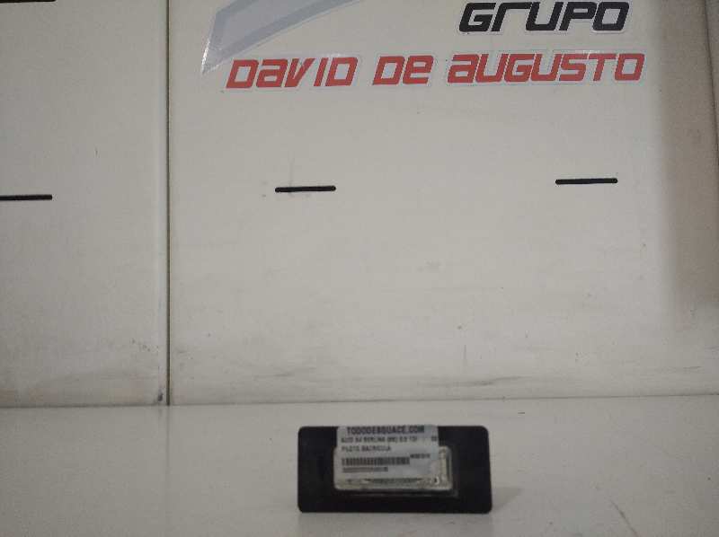 Piloto matricula audi  no identificado