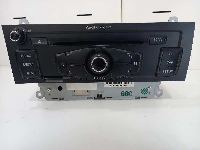 Sistema audio / radio cd audi  no identificado