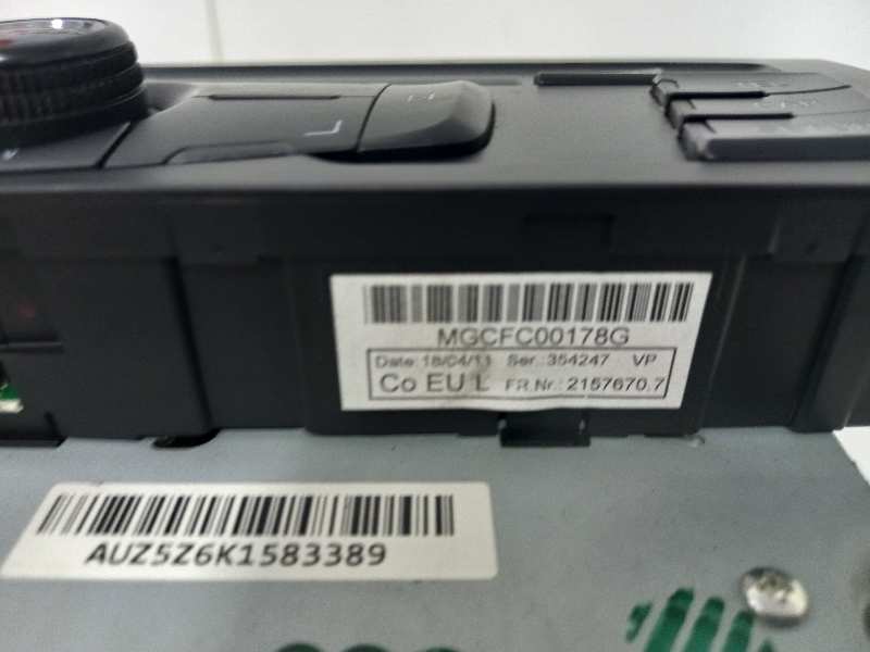 Sistema audio / radio cd audi  no identificado