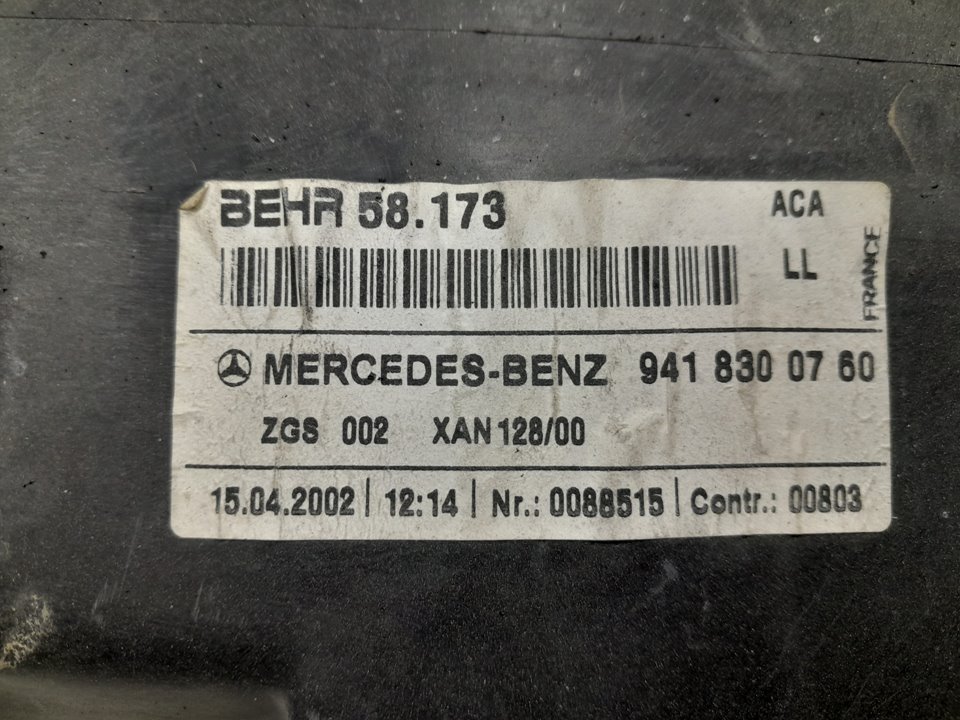 No identificado mercedes-benz actros 6-cil. 3-ejes bm 95024 (1996) 2535  (6x2)    om 501 la m (la