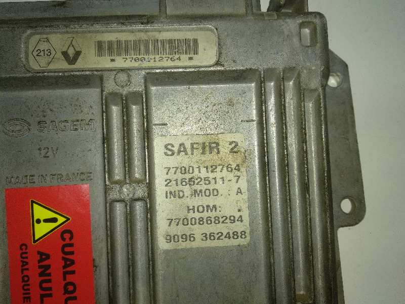 Centralita motor uce renault clio ii fase i (bcb0) 