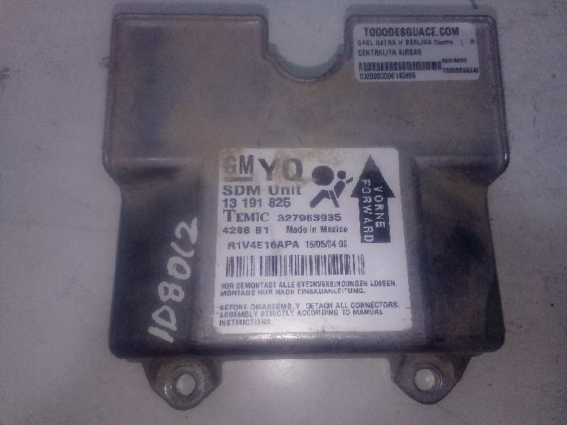 Centralita airbag opel astra h berlina cosmo