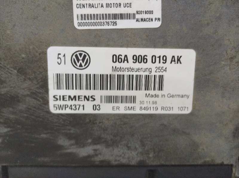 Centralita motor uce volkswagen golf iv berlina (1j1)(10.1997) conceptline