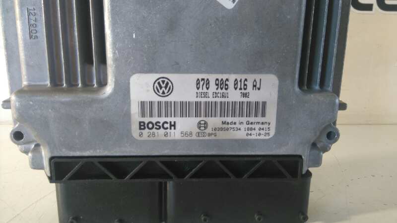 Centralita motor uce caja cerrada  techo medio ele