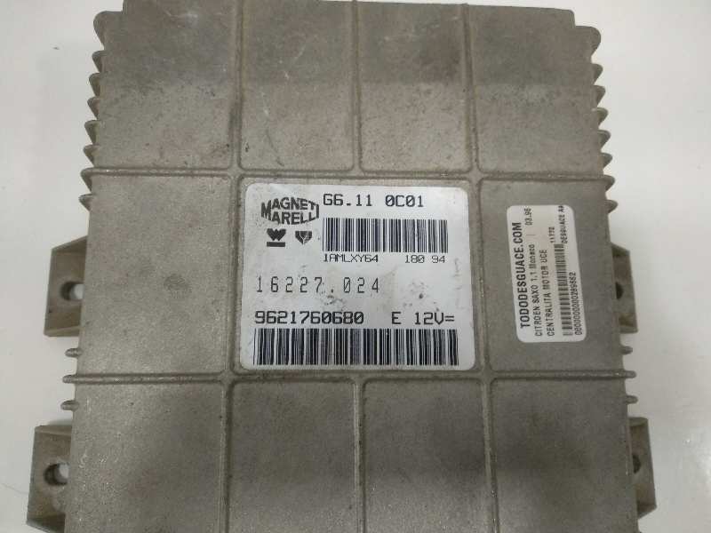 Centralita motor uce citroen saxo 1.1 monaco