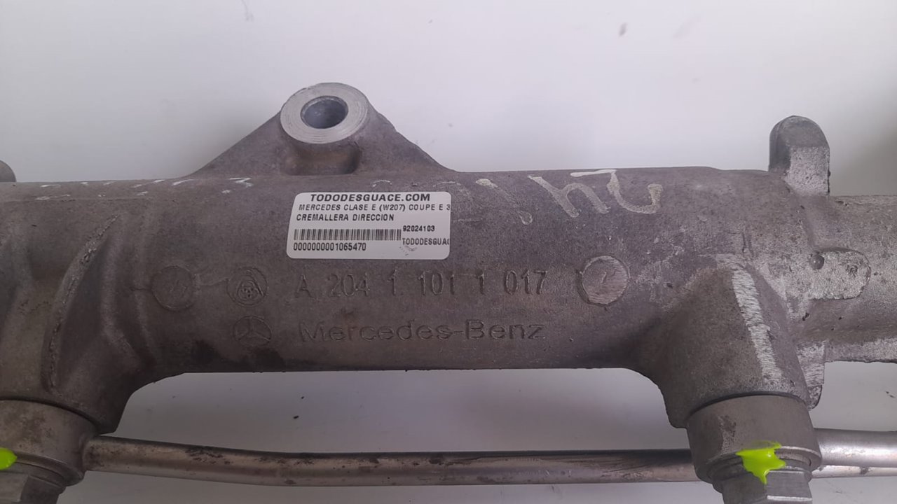 Cremallera direccion mercedes-benz clase e (bm 207) coupe e 350 cdi blueefficiency (207.