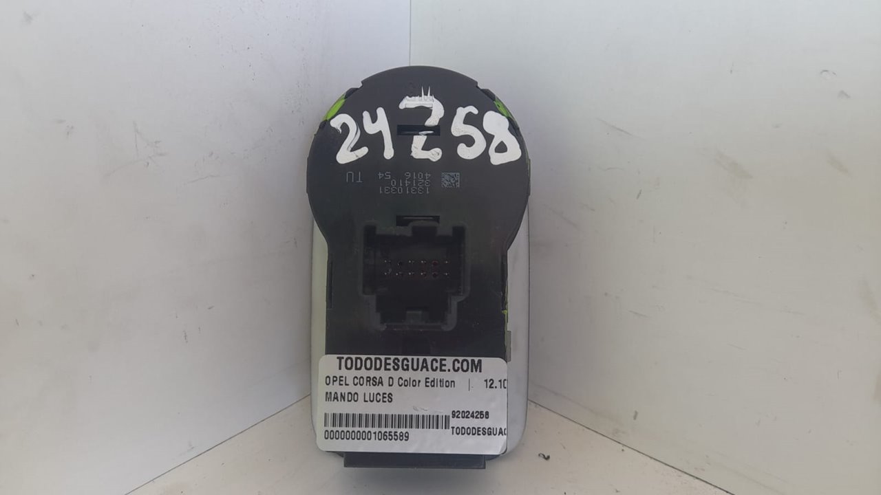 Mando luces opel corsa d color edition
