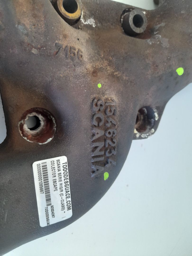 Colector escape scania baureihe c-klasse pgr (2004) 