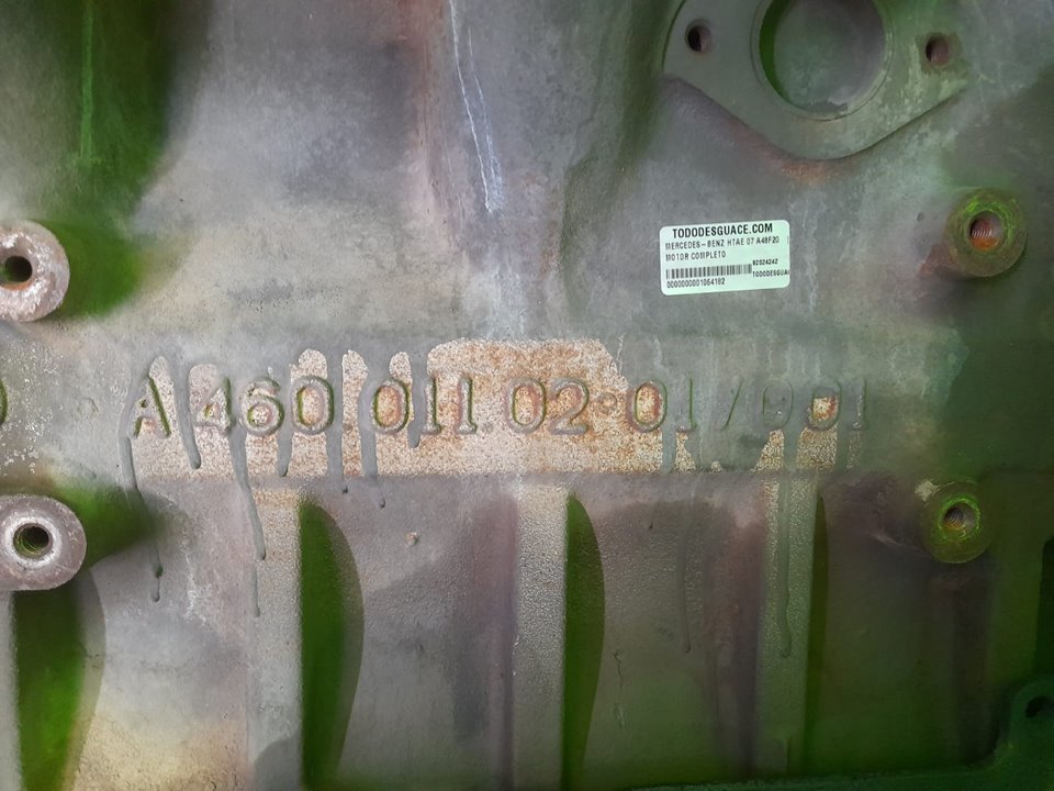 Motor completo mercedes-benz  no identificado