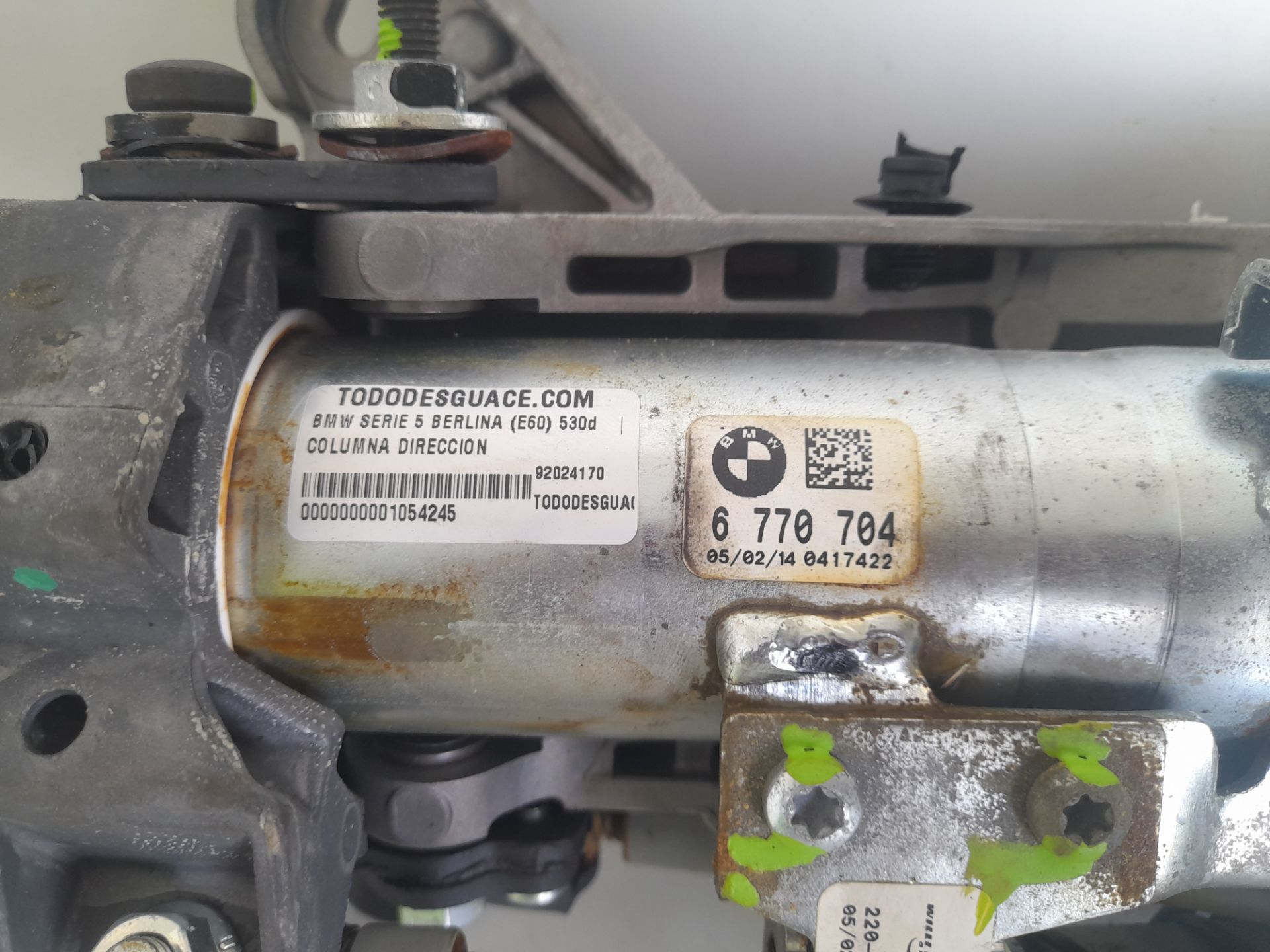 Columna direccion bmw serie 5 berlina (e60) 530d