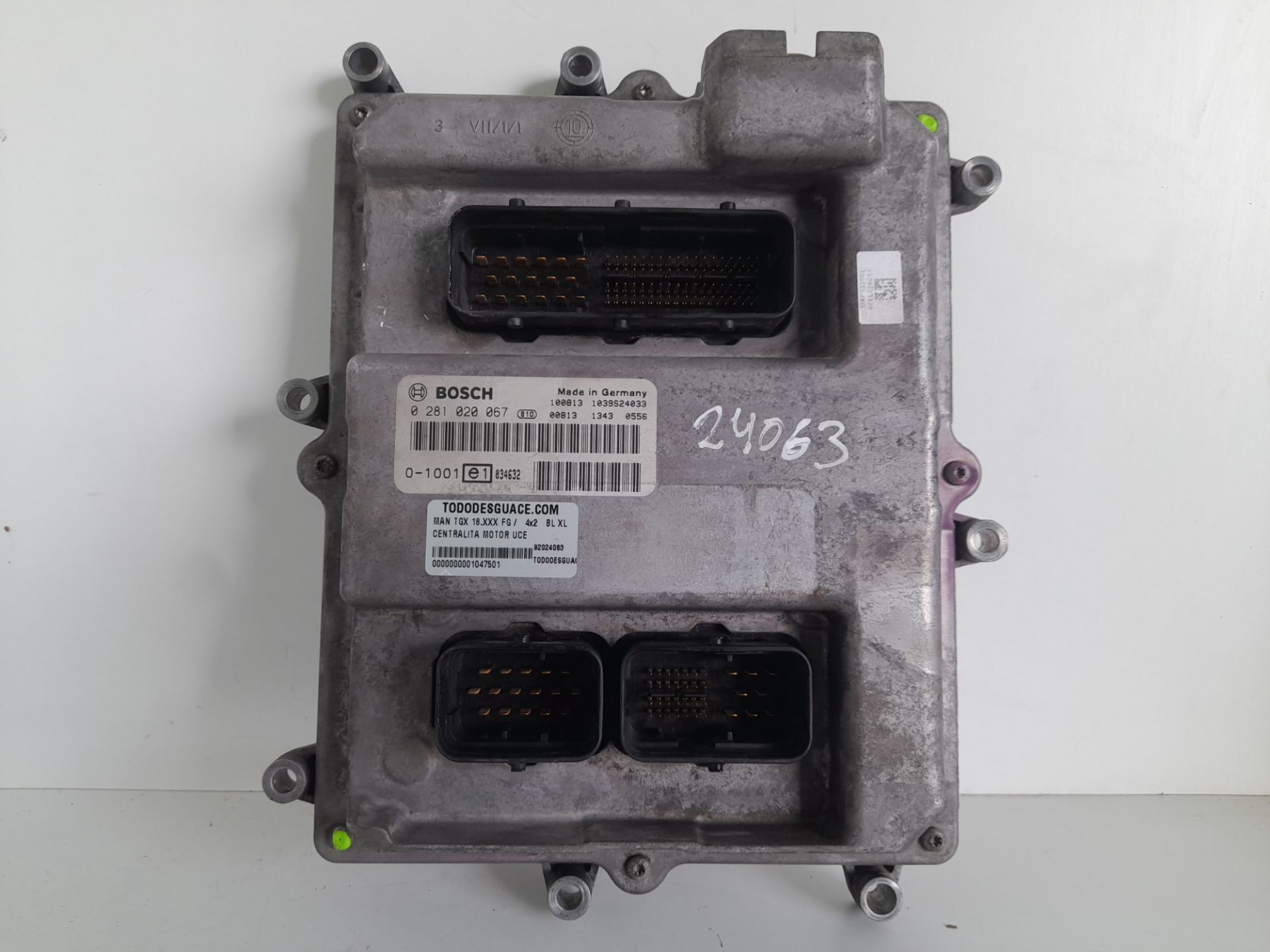 Centralita motor uce man tgx 18.xxx (2007) fg    4x2   bl xl