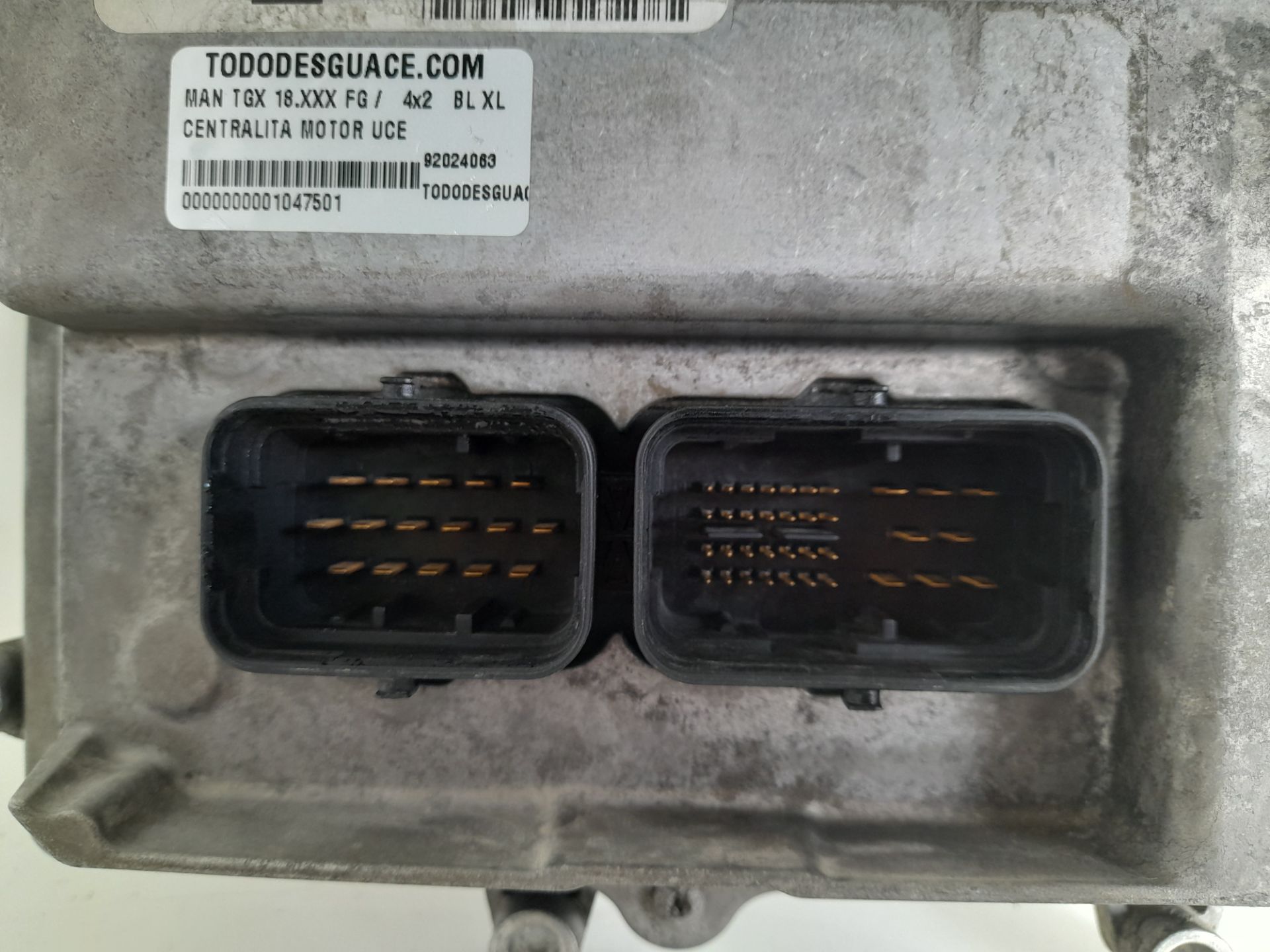 Centralita motor uce man tgx 18.xxx (2007) fg    4x2   bl xl