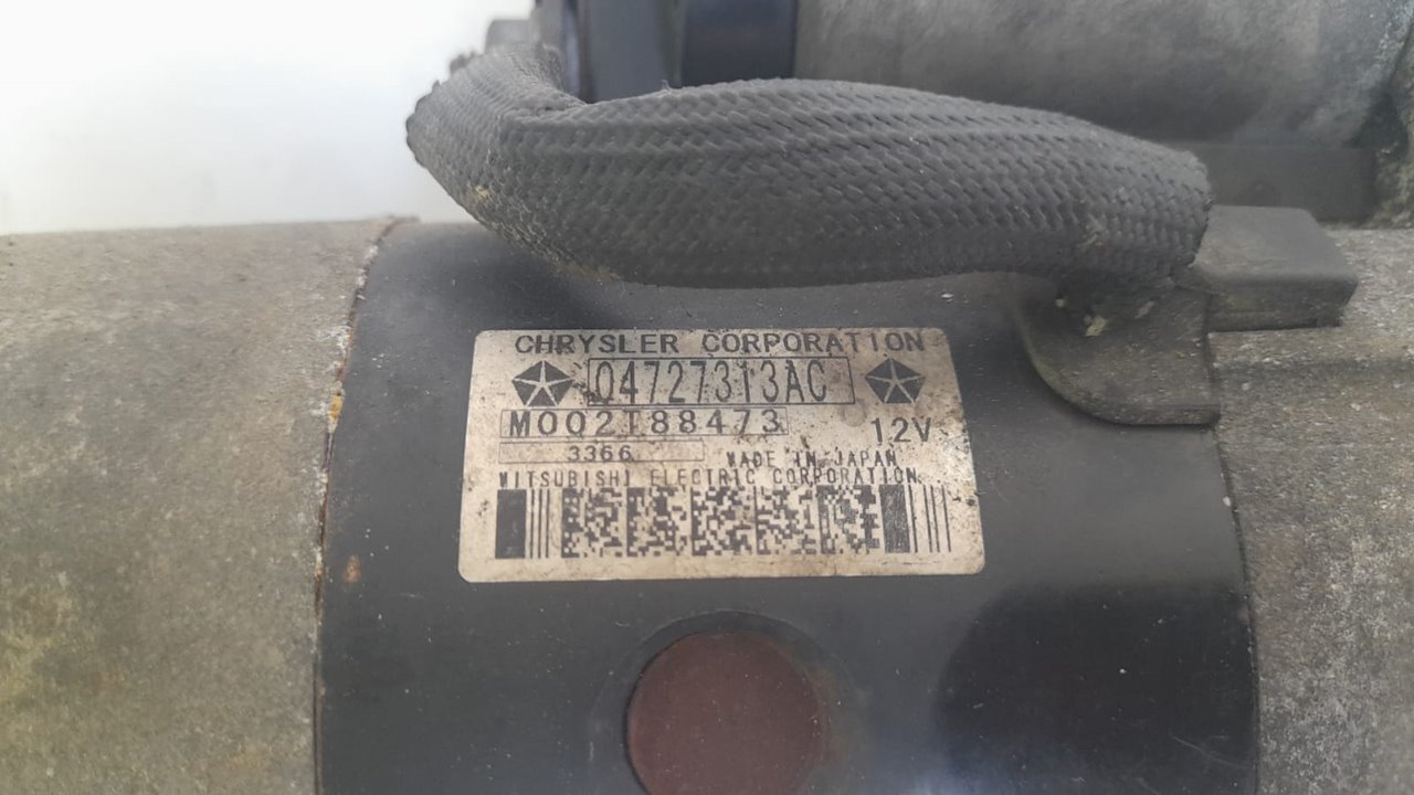 Motor arranque chrysler voyager (rg) 2.5 crd executive