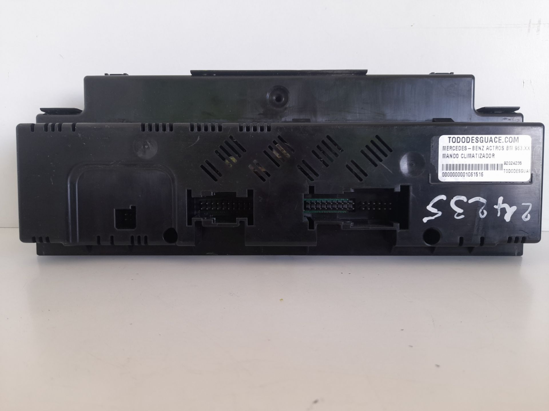 Mando climatizador mercedes-benz actros 4 2-ejes bm 963 (2011) 18xx 4x2 fahrgestell l classic
