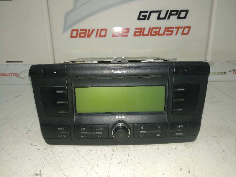 Sistema audio / radio cd skoda octavia berlina (1z3) active