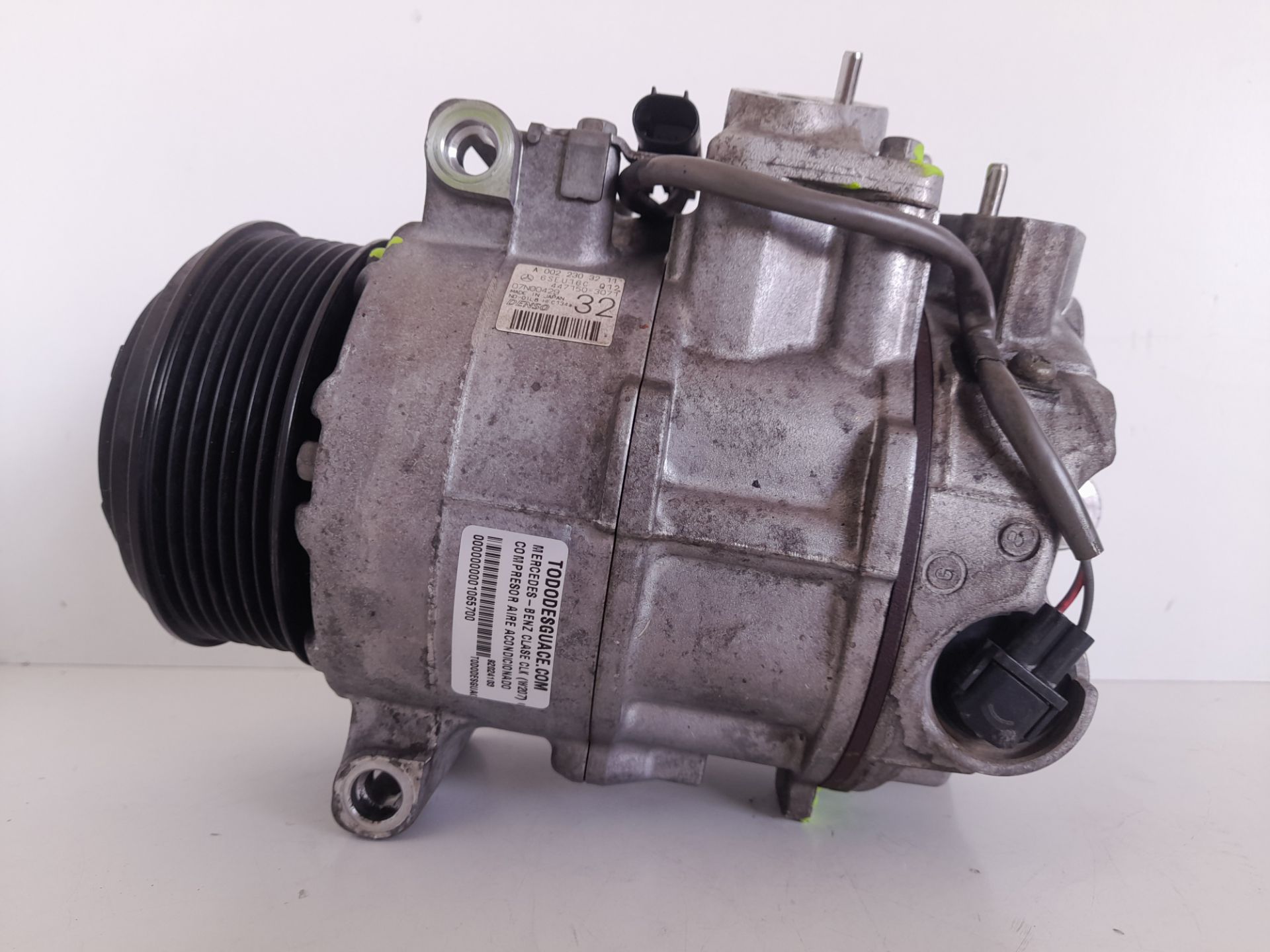 Compresor aire acondicionado mercedes-benz clase e (bm 207) coupe e 350 cdi blueefficiency (207.