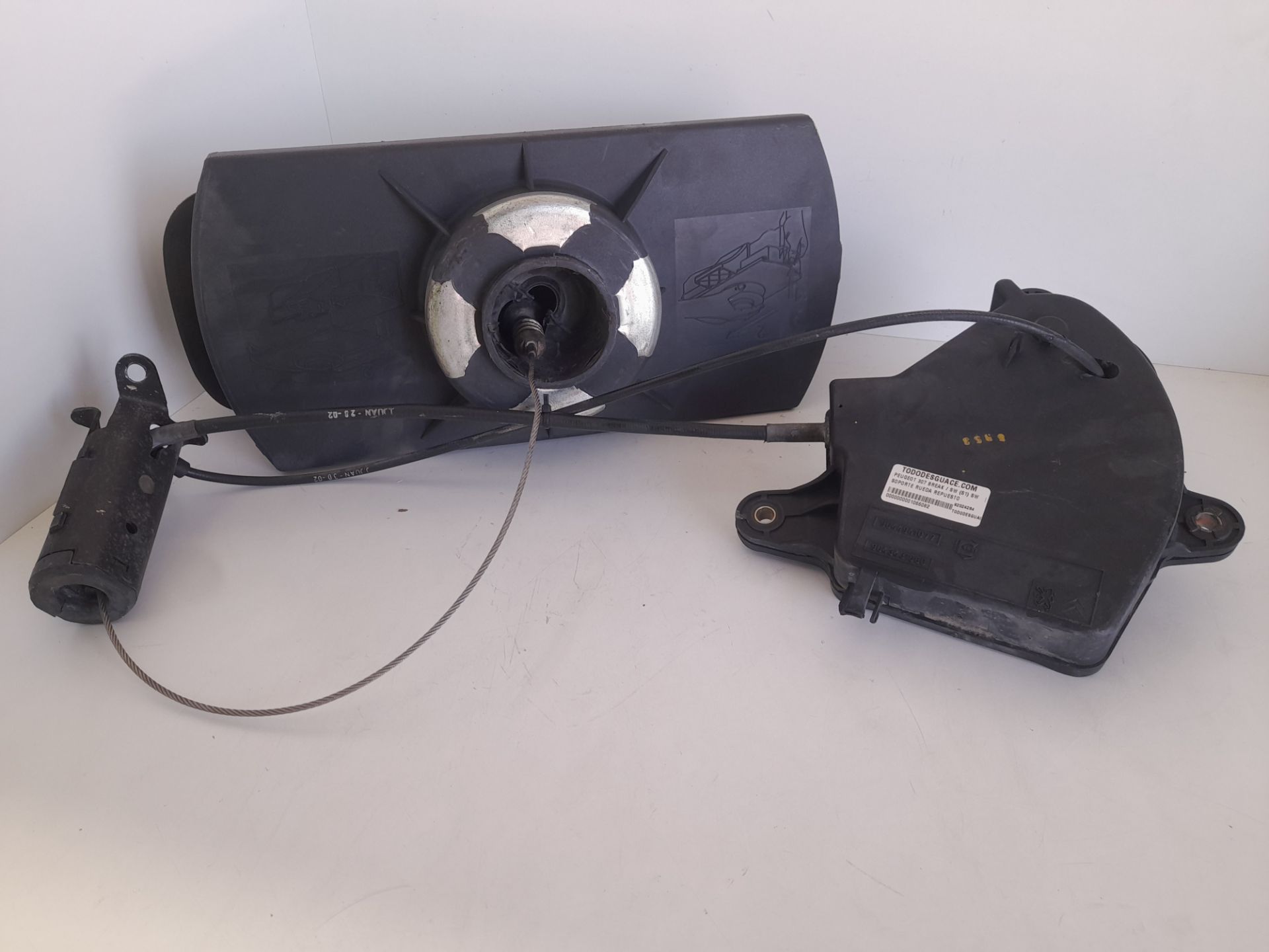 Soporte rueda repuesto peugeot 307 break  sw (s1)(04.2002) sw