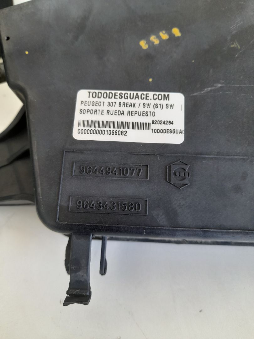 Soporte rueda repuesto peugeot 307 break  sw (s1)(04.2002) sw