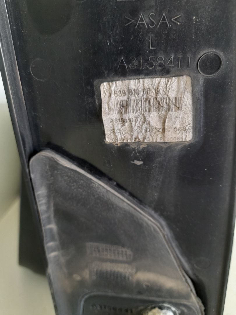 Retrovisor izquierdo mercedes-benz vito basic-kombi (639) 115  cdi  compacto  (639.601)