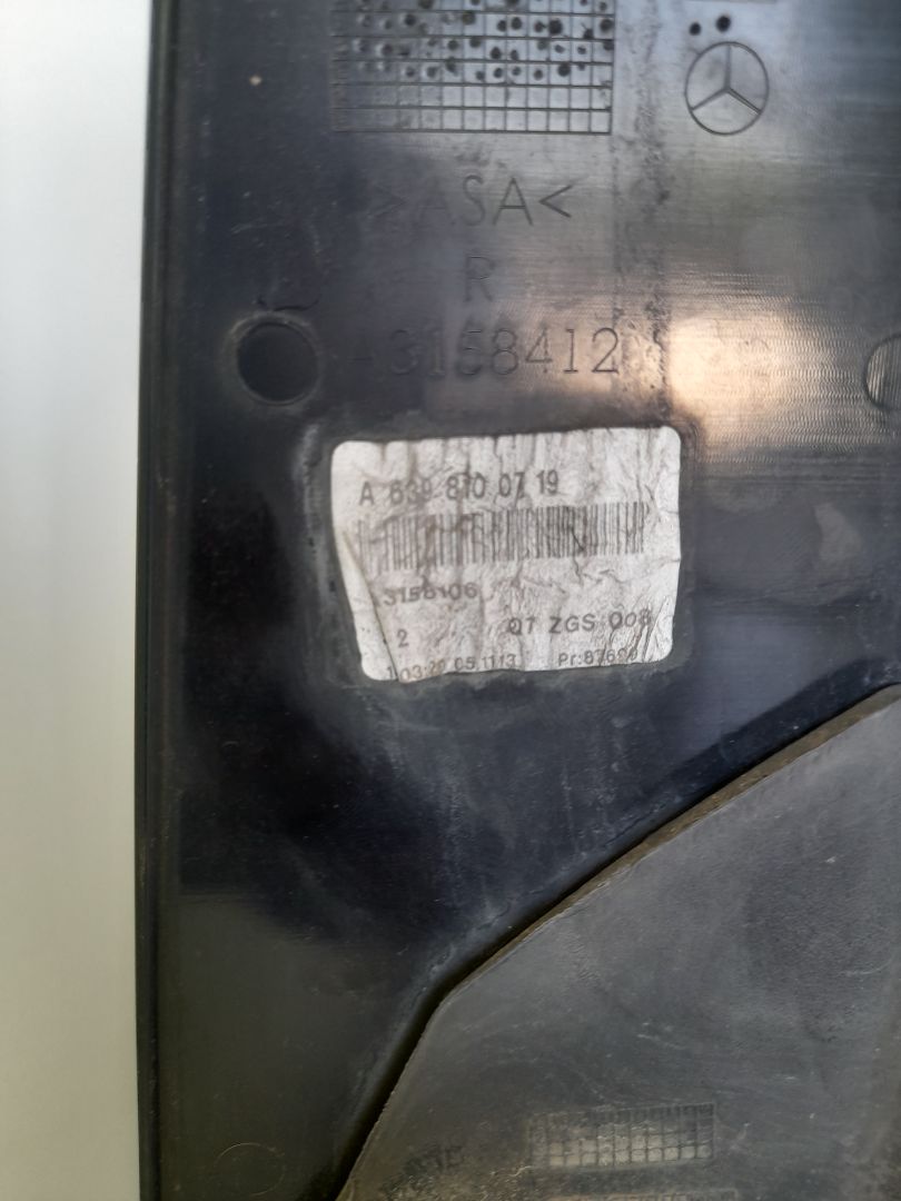 Retrovisor derecho mercedes-benz vito basic-kombi (639) 115  cdi  compacto  (639.601)