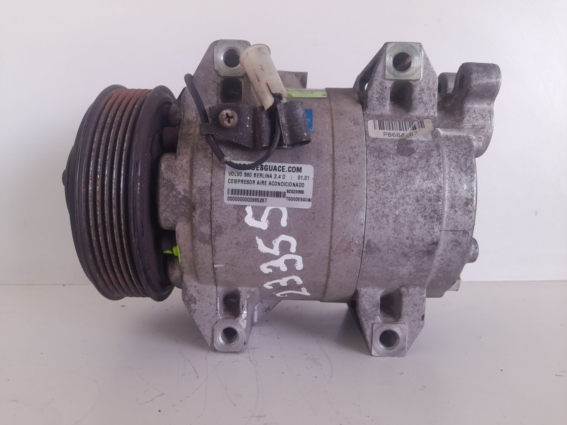 Compresor aire acondicionado volvo s60 berlina 2.4 d