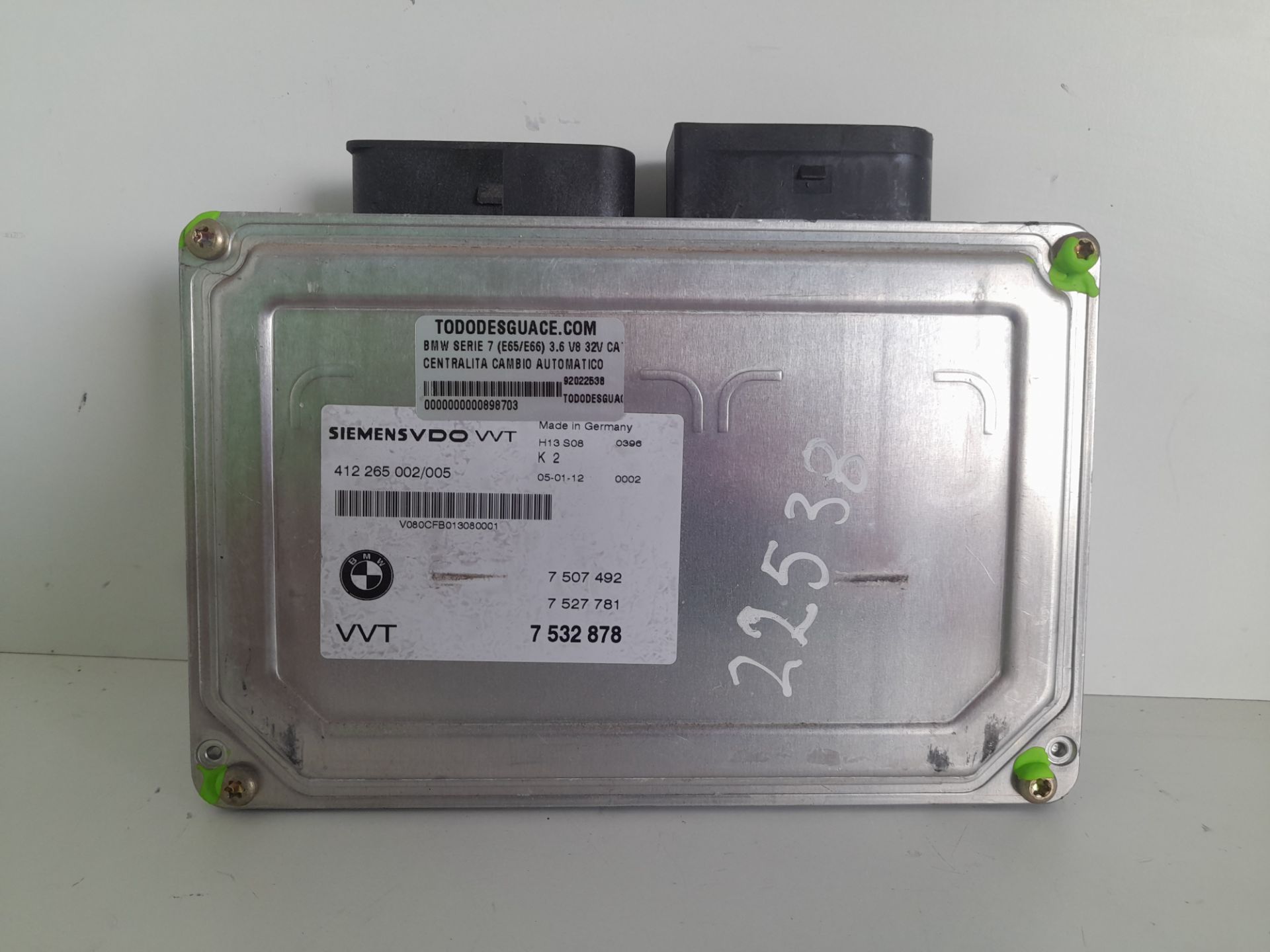 Centralita cambio automatico bmw serie 7 (e65e66) 