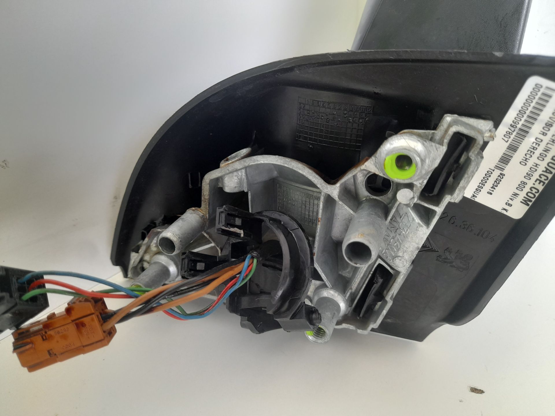 Retrovisor derecho citroen berlingo hdi90 800 niv.b kasten
