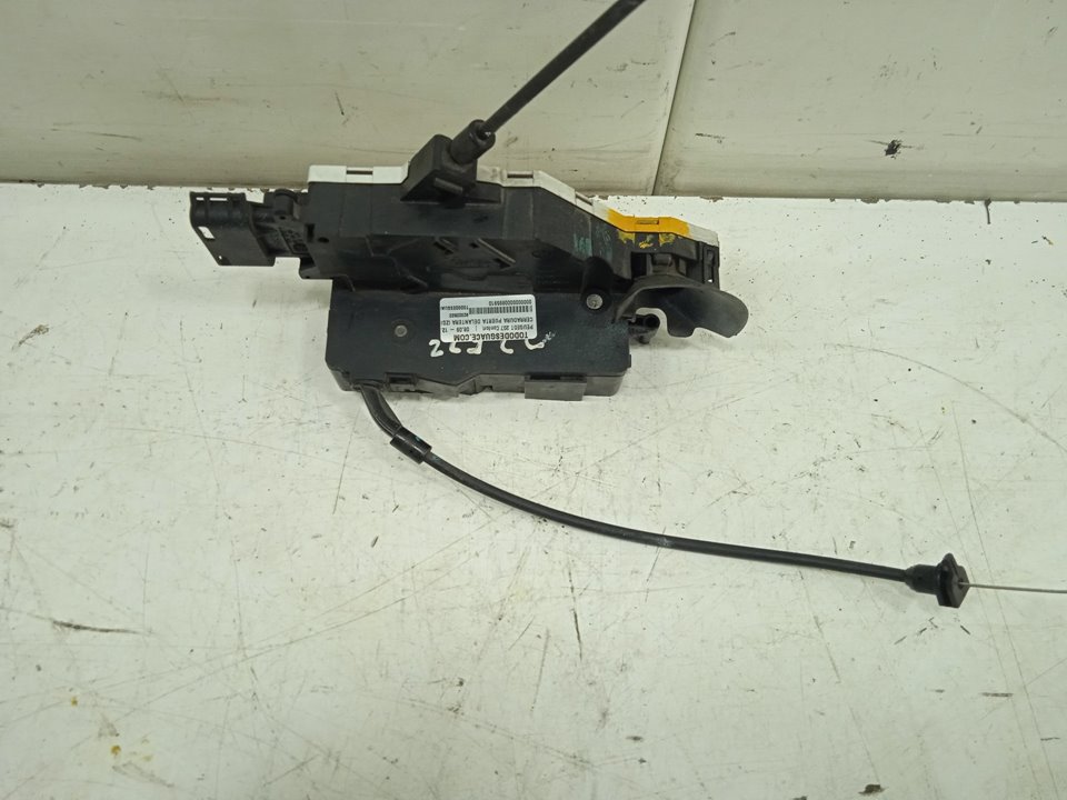 Cerradura puerta delantera izquierda peugeot 207 confort