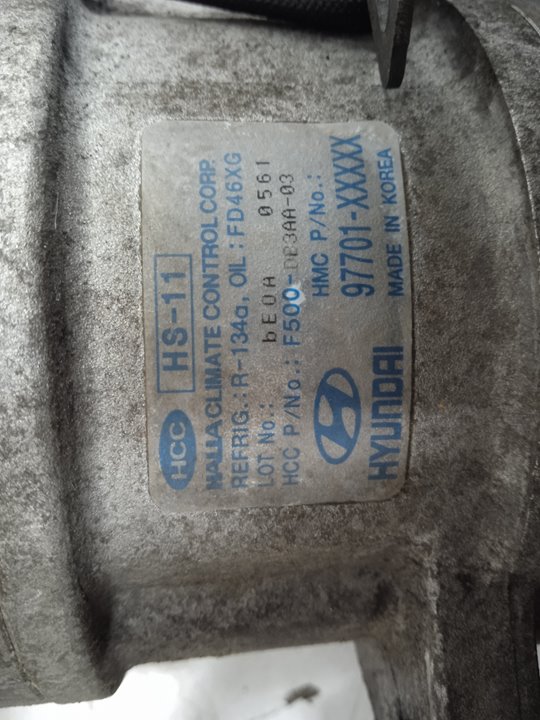 Compresor aire acondicionado kia picanto (sa) 1.0 lx