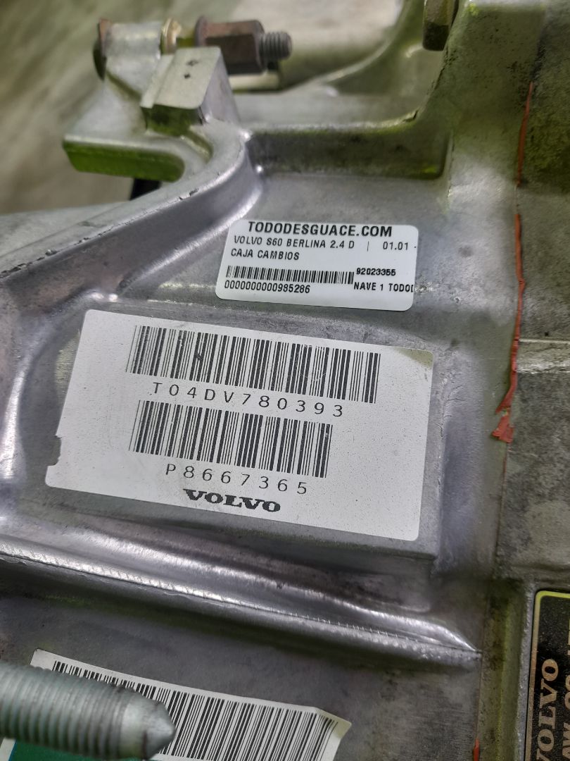 Caja cambios volvo s60 berlina 2.4 d
