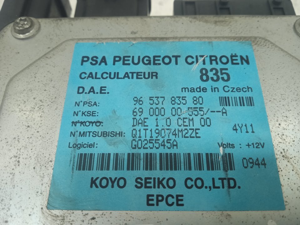 Modulo ecu citroen c3 1.1 furio