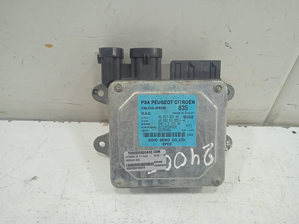 Modulo ecu citroen c3 1.1 furio