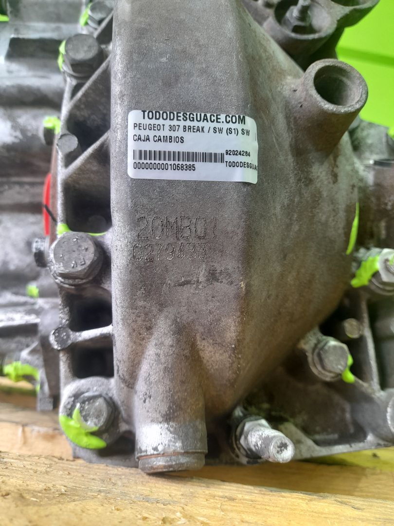 Caja cambios peugeot 307 break  sw (s1)(04.2002) sw
