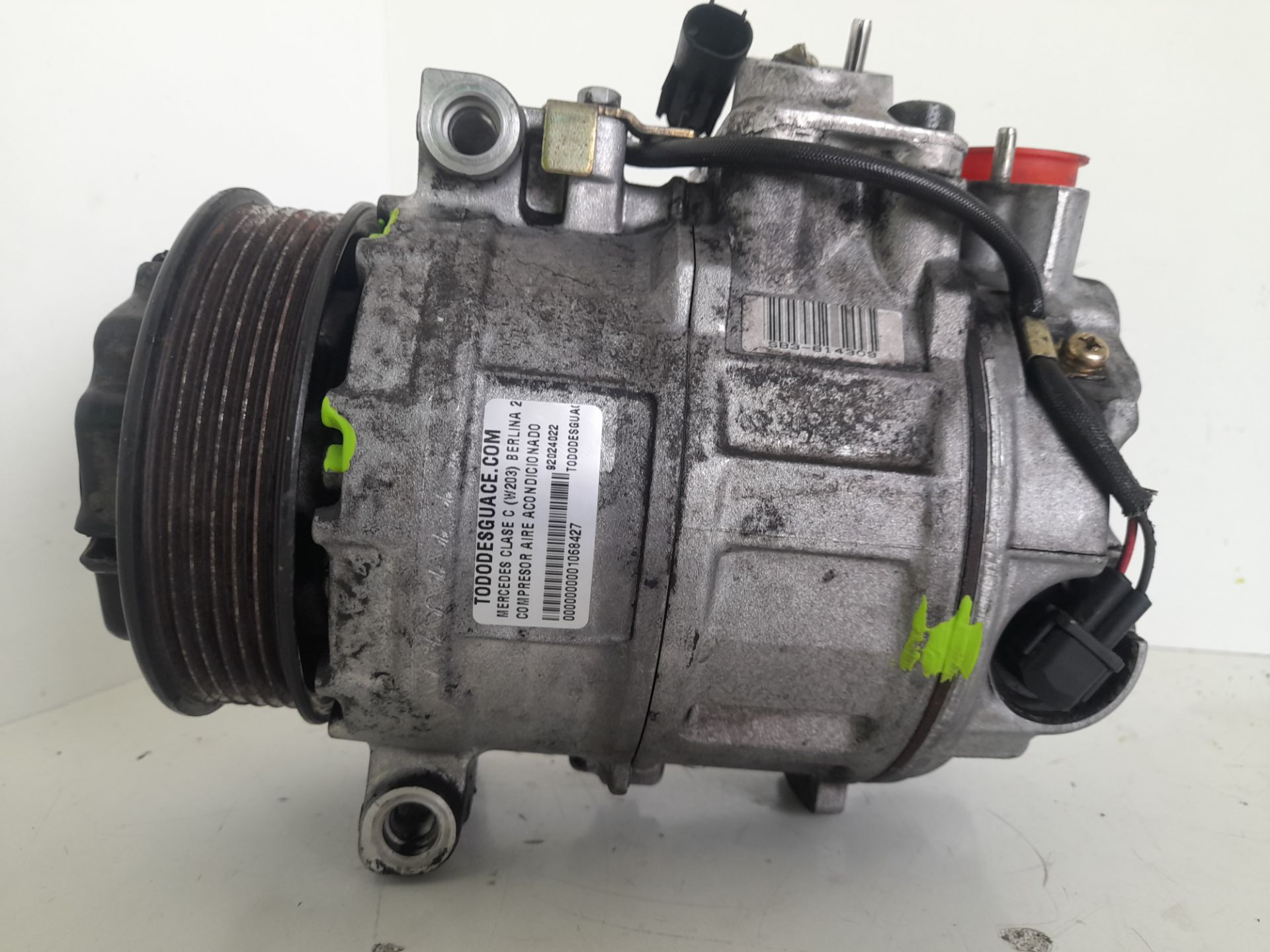 Compresor aire acondicionado mercedes-benz clase c (bm 203) berlina 270 cdi (203.016)