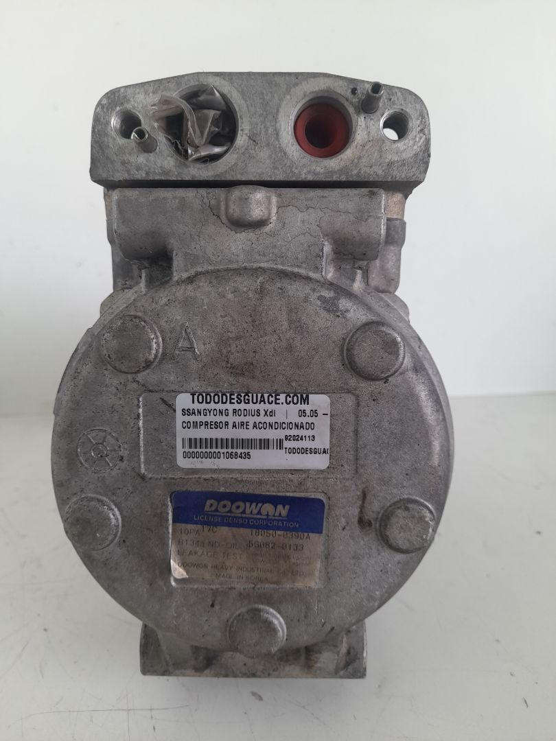Compresor aire acondicionado ssangyong rodius xdi
