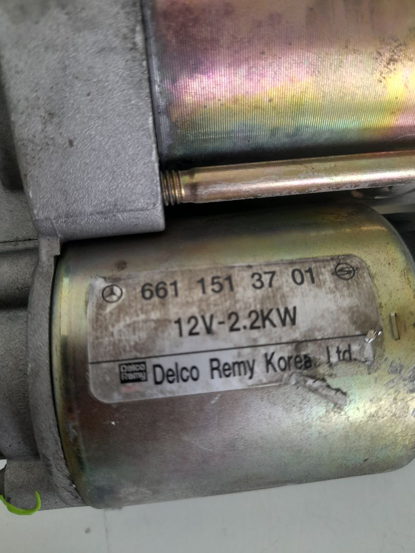 Motor arranque ssangyong rodius xdi