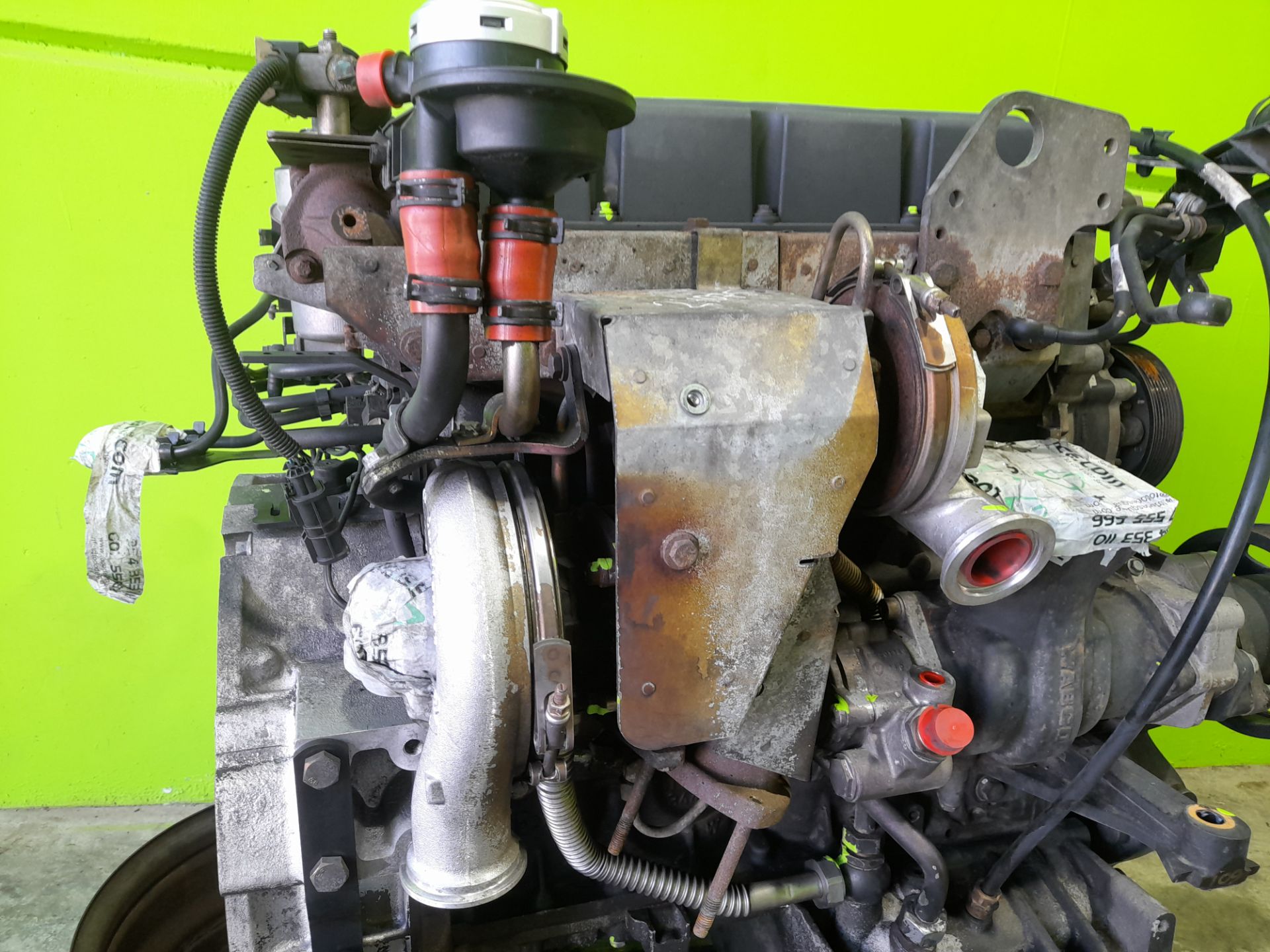 Motor completo man tgl 10.xxx 10.180   chasis l