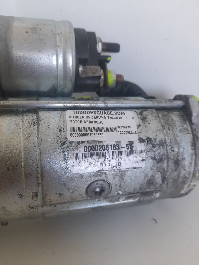 Motor arranque citroen c5 berlina exclusive