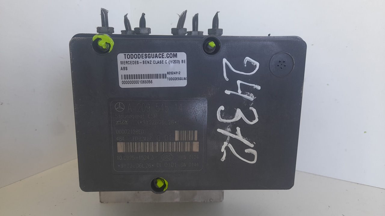 Abs mercedes-benz clase c (bm 203) berlina 200 compressor (203.042)