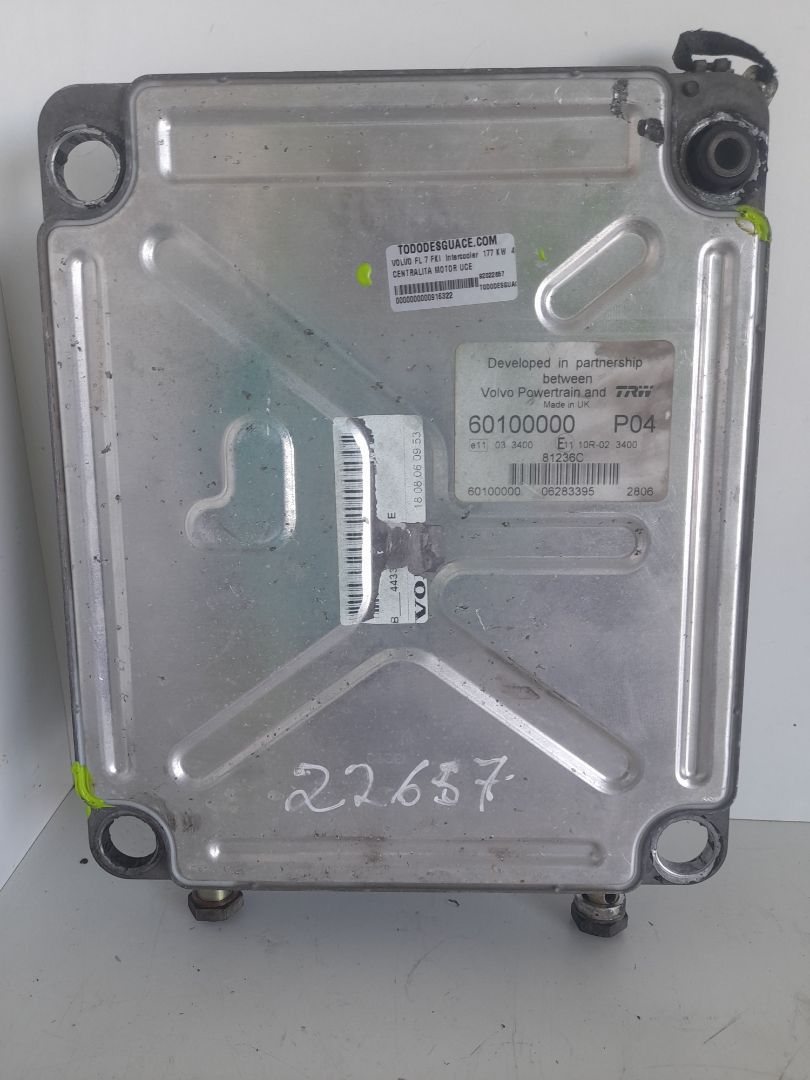 Centralita motor uce volvo fl 7 (1986) fki  intercooler  177 kw  4x2 