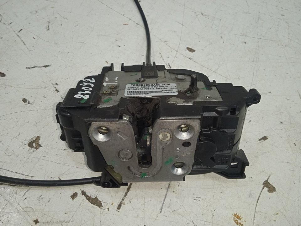 Cerradura puerta trasera izquierda renault scenic iii (jz) dynamique